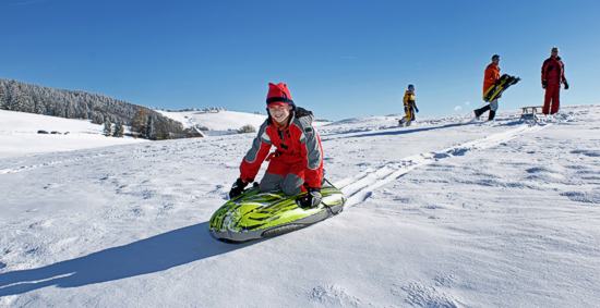 Snowtubing am Schauinsland