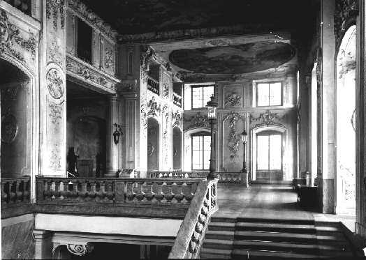 Mannheim, Haupttreppenhaus im Residenzschloss