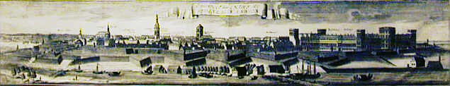 Mannheim, Stadtplan,  18. Jh.