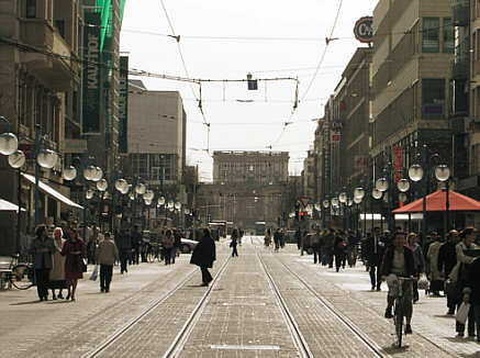 Breite Straße und Mittelbau des Schlosses