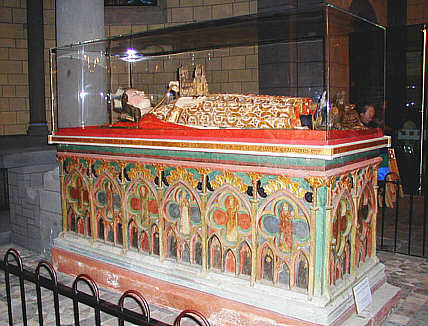 Grabmal des Pfalzgrafen Heinrh von Laach in der Klosterkirche Maria Laach