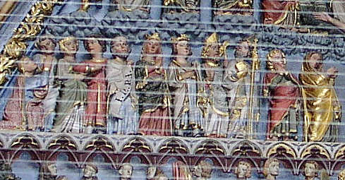 Die Erlösten im Himmel