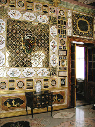 Schloss Favorite: Florentiner Kabinett im Appartement des Erbprinzen