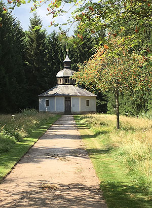 Eremitage der Markgräfin Sybilla Augusta von Baden-Baden im Schlosspark Favorite