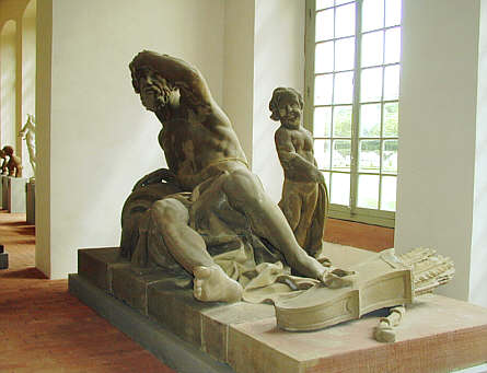 Flussgott Donau, Original im Lapidarium