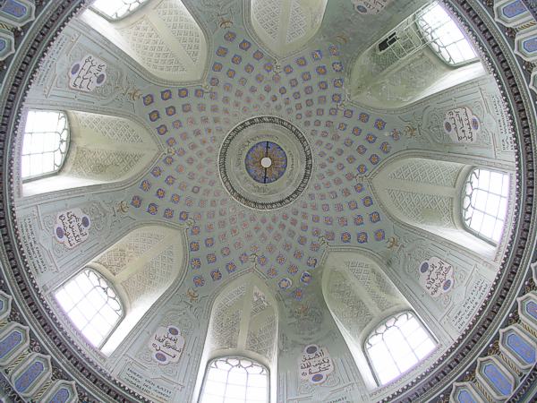 Schlossgarten Schwetzingen, Kuppel der Moschee