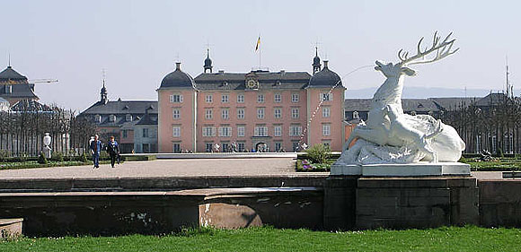 Schloss  Schwetzingen, Gartenfassade