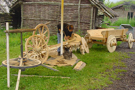 Federseemuseum Bad Buchau: Archäotechnik - Räder