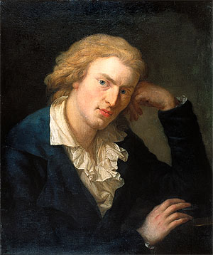 Anton Graff (1736– 1813): Porträt Friedrich Schiller (1759– 1805), Dresden, 1786– 1791. Öl auf Leinwand; H. 71 cm, B. 57 cm. Museen der Stadt Dresden – Städtische Galerie, Kunstsammlung, Dresden. © Städtische Galerie Dresden - Kunstsammlung Kügelgenhaus, Museen der Stadt Dresden, Foto: Franz Zadnicek