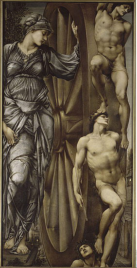 Edward Burne-Jones, Das Glcksrad, 1875-1883