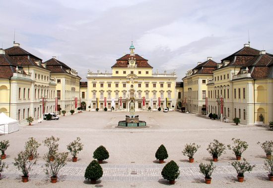 Schloss Ludwigsburg, Sommer- und Residenzschloss der württembergischen Herzöge und Könige