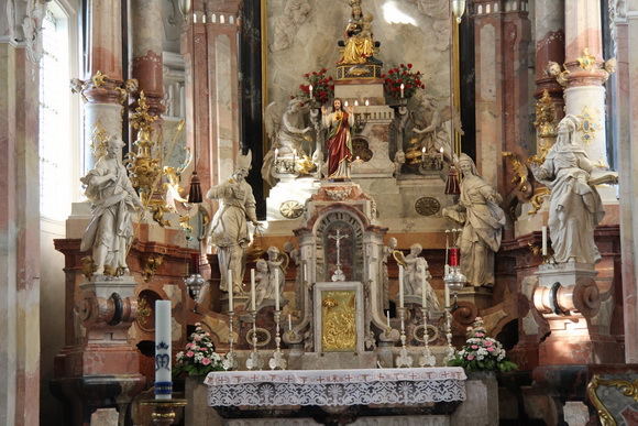 Hochaltar der Barockkirche