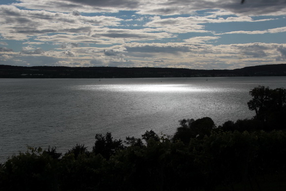 Blick nach Südwesten zum gegenüberliegenden Ufer