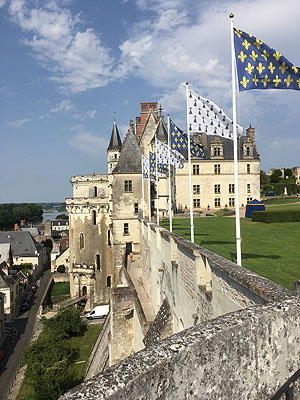 Schloss Amboise mit dem Minime-Turm