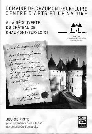 Rästelheft für Kinder  Chaumont-sur-Loire