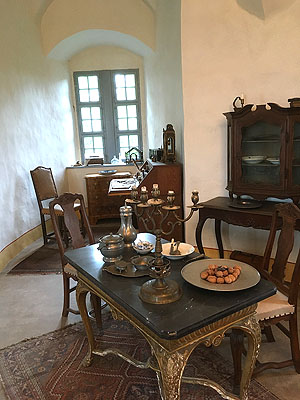 Wohnraum der Gräfin Cosel im Schösserturm