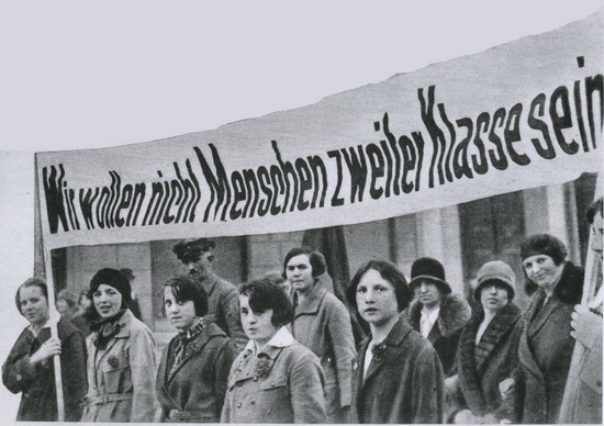 Frauentagsdemonstration der SDAP, 1930 | © Kreisky Archiv