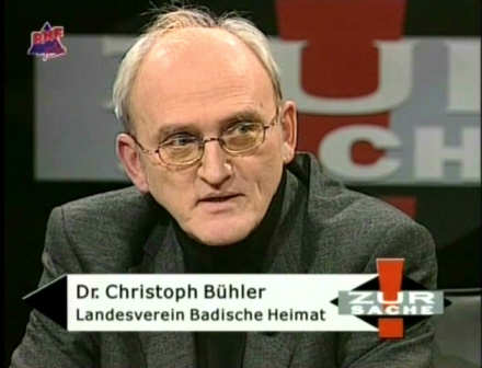 Dr. Christoph Bühler, Landesverein Badische Heimat