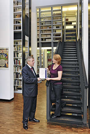 Zertifizierung der Bibliothek des LMTA Mannheim