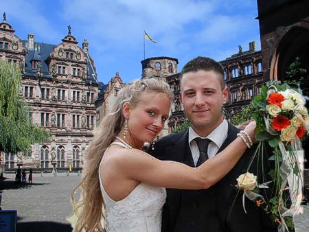 Hochzeit im Heidelberger Schloss