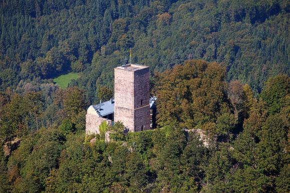 Burg Yburg bei Baden Baden. Bild Achim Mende/SSG