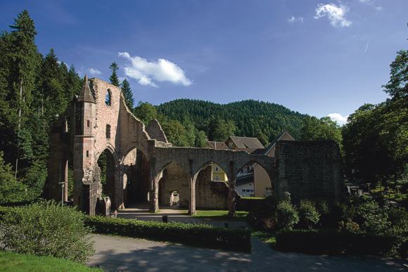 Klosterruine Allerheiligen bei Oppenau-Lierbach. Bild © SSG/lmz Achim Mende