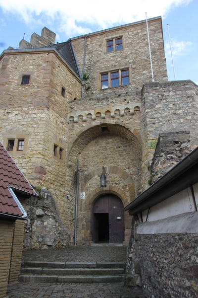 Schloss Alzey, Tortum, unter Kurfürst Friedrich I. (1449 - 1476) errichtet