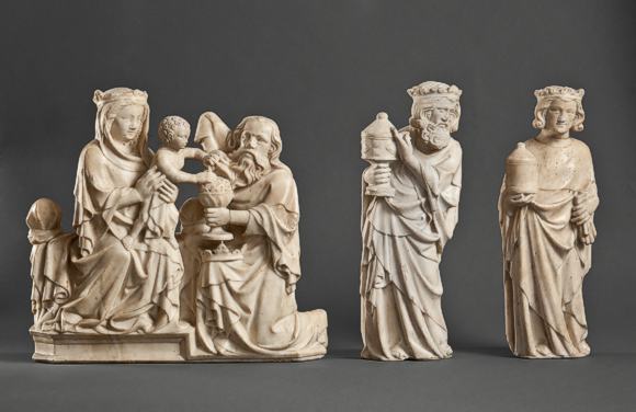Anbetung der Heiligen Drei Könige vom Hochaltar des Kölner Domes, Köln, um 1310-1322, Museum Schnütgen, Köln © RBA / W. Meier