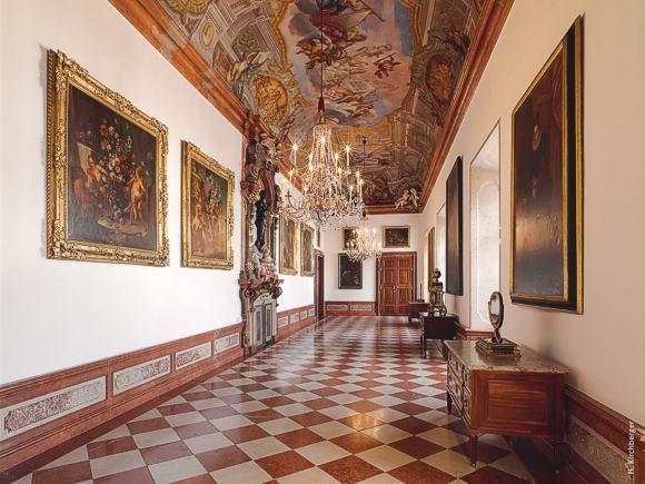Bildergalerie in der Salzburger Residenz © Salzburger Burgen & Schlösser/H. Kirchberger