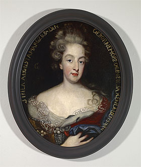 Margräfin Sibylla Augusta, geborene Herzogin von Sachsen-Lauenburg. Bild: lmz/ssg