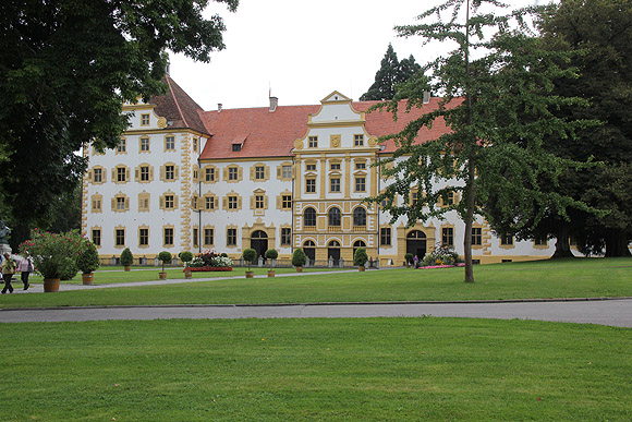 Schloss Salem: Die Prälatur, der Abtsbau des ehemaligen Klosters 