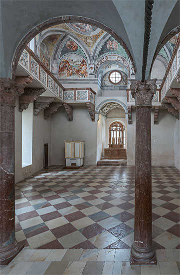 Schloss Neuburg an der Donau, Schlosskapelle. Foto: Bayerische Schlösserverwaltung 