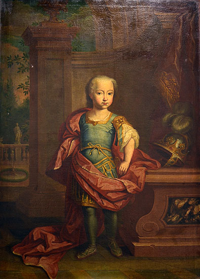 Kinderporträt des Kurfürsten Carl Theodor von der Pfalz