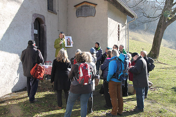 Die Gästeführer zeigen bei der praktischen Prüfung, was sie gelernt haben, © Naturpark Südschwarzwald