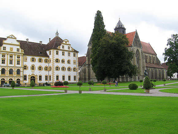 Kloster und Schloss Salem: ehem. Klosterkirche und Prälatur 