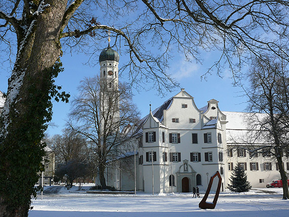 Kloster Schussenried im Winter. Foto: ssg