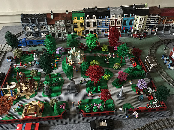 Kloster Schussenried: Kleinstadt "Klötzingen" der Lego-Ausstellung. Foto: ssg