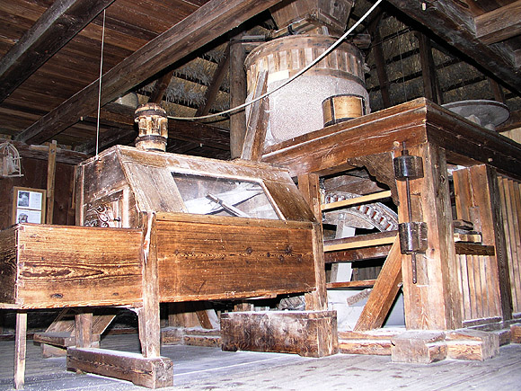 Mahlmühle im Schwarzwälder Freilichtmuseum Vogtsbauernhof