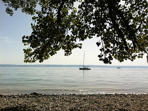 Am See zwischen Hagnau und Meersburg