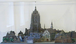 Modell des Ulmer Münsters im Ulmer Museum