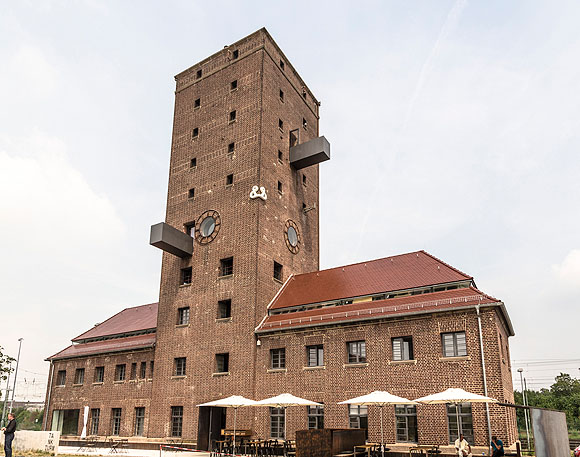 Ehemaliger Bahnwasserturm in Heidelberg