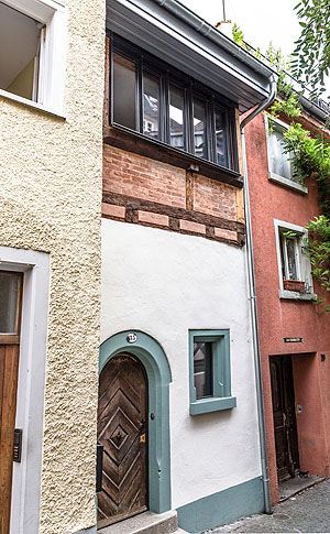 Stadthaus in Konstanz, geht bis ins MIttelalter zurück