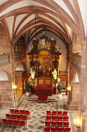 Schlosskapelle im Friedrichsbau des Heidleberger Schlosses