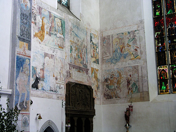 Spätmittelalterliche Fresken in der Klosterkirche Heiligkreuztal