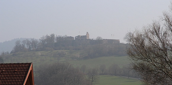 Ansicht der Festung vom Tal