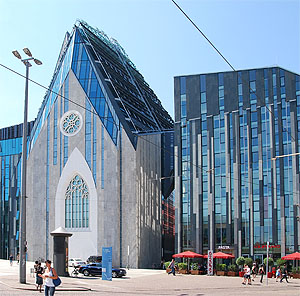 Leipzig. Neubau des Paulinum am Augustusplatz. Foto: Stadt Leipzig