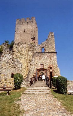 Eingangstor von Burg Rötteln 