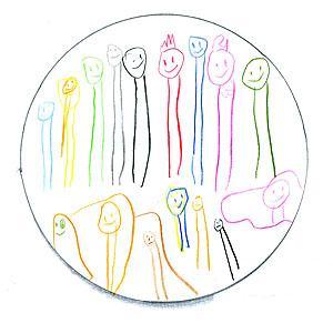 Henri Hirt: Rundes Inklusionsmännchen