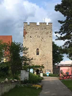 Bergfried der Burg Lengenfeld