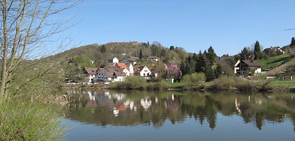 Der Dilsberg von Neckargemünd aus gesehen. Foto: Archiv kulturer.be